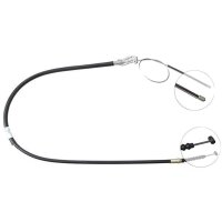 Parking brake cable 1,710 mm drum brake A.B.S. for TOYOTA...