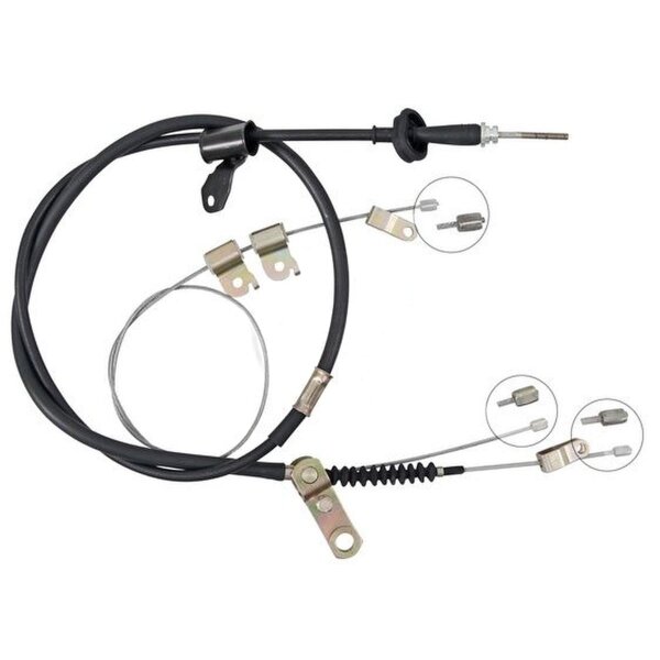 Seilzug Feststellbremse hinten A.B.S. für TOYOTA LAND CRUISER 90