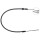 Parking brake cable 1,080 mm disc brake A.B.S. for e.g. RENAULT MASTER