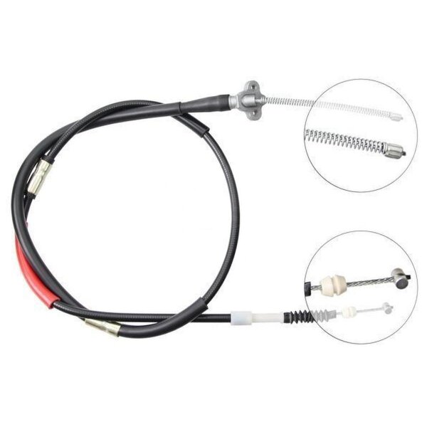 Parking brake cable 1,660 mm drum brake A.B.S. for TOYOTA CARINA and others