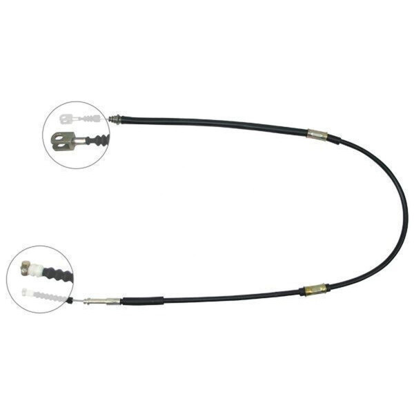 Parking brake cable 1,428 mm disc brake A.B.S. for TOYOTA COROLLA and others