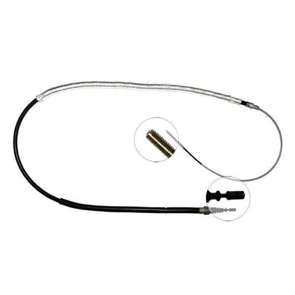 Parking brake cable 1,718 mm disc brake A.B.S. for VW PASSAT and others