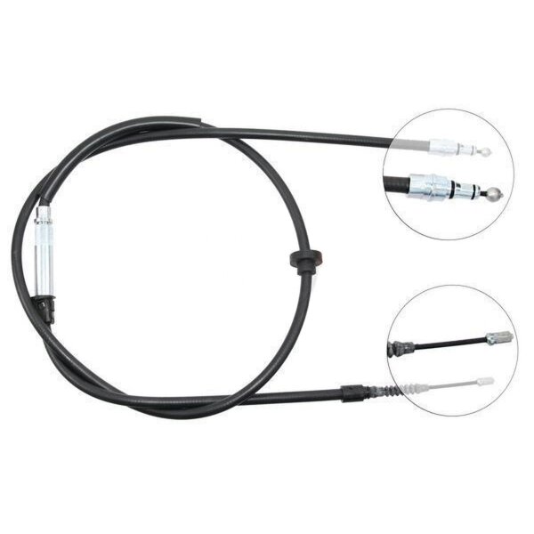 Parking brake cable 1,835 mm disc brake A.B.S. for VW PASSAT and others
