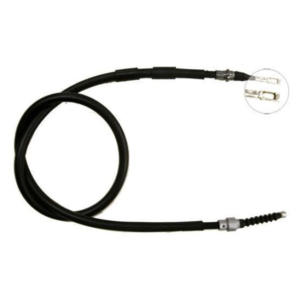 Parking brake cable 1,293 mm disc brake A.B.S. for VW SHARAN and others