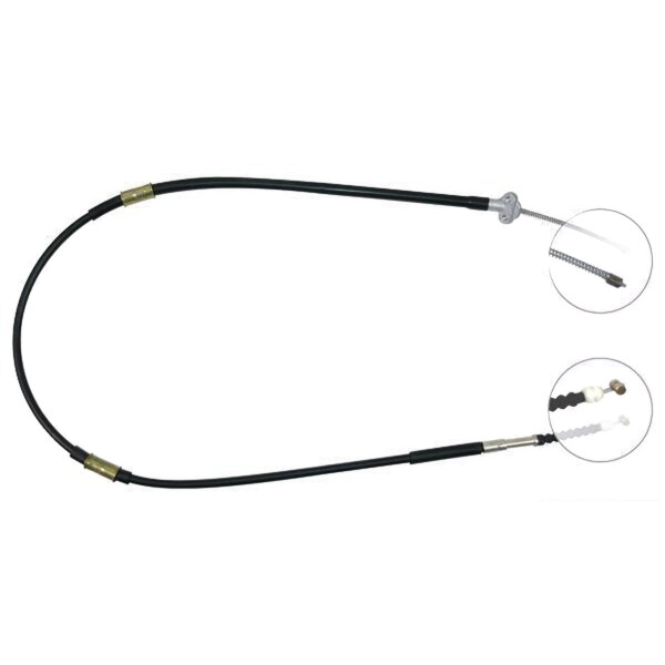 Seilzug Feststellbremse 1.530 mm Trommelbremse A.B.S. für TOYOTA STARLET