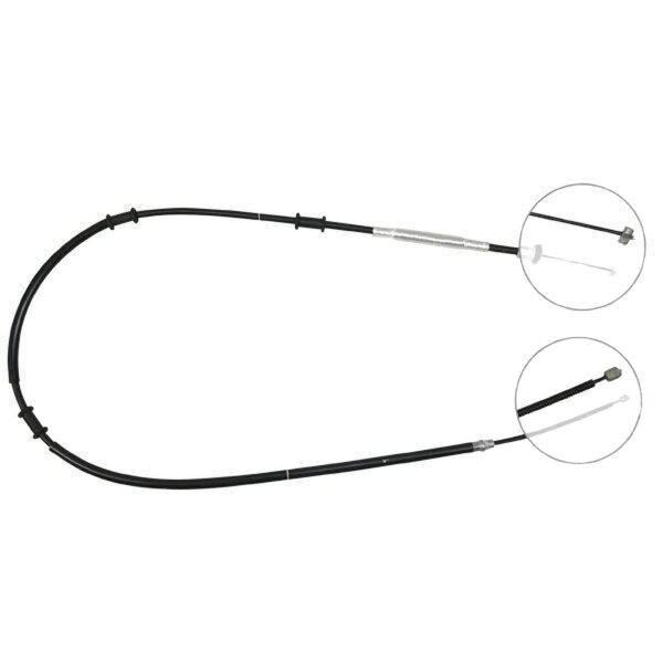 Parking brake cable 1,780 mm drum brake A.B.S. for FIAT DOBLO and others