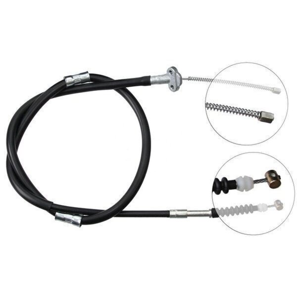 Parking brake cable 1,530 mm drum brake A.B.S. for TOYOTA STARLET