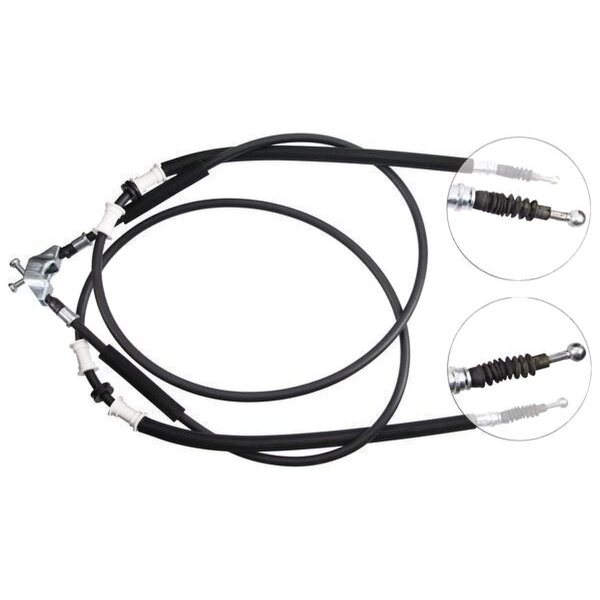 Parking brake cable 1,582 mm disc brake A.B.S. for e.g. OPEL COMBO
