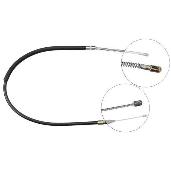 Parking brake cable no rolling 980 mm A.B.S. suitable for e.g. VW LT