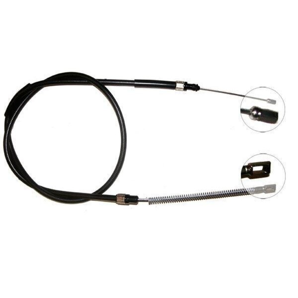 Parking brake cable 1,690 mm drum brake A.B.S. for VW LT and others