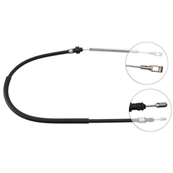 Parking brake cable 1,010 mm drum brake A.B.S. for VW LT and others