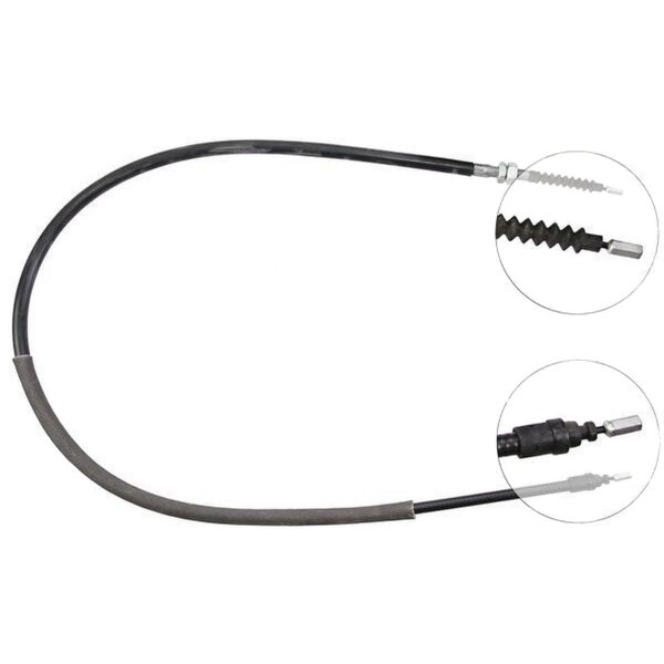 Parking brake cable 1,285 mm A.B.S. for CITROËN XANTIA and others
