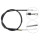 Parking brake cable 1,360 mm drum brake A.B.S. for VOLVO 340-360 and others