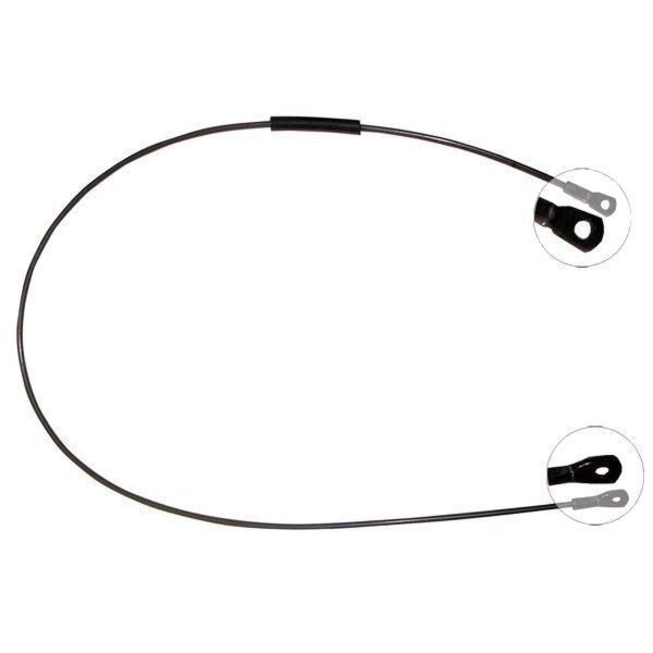 Parking brake cable 830 mm disc brake A.B.S. for e.g. VOLVO 740