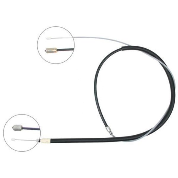 Parking brake cable 2,020 mm disc brake A.B.S. for RENAULT MEGANE and others