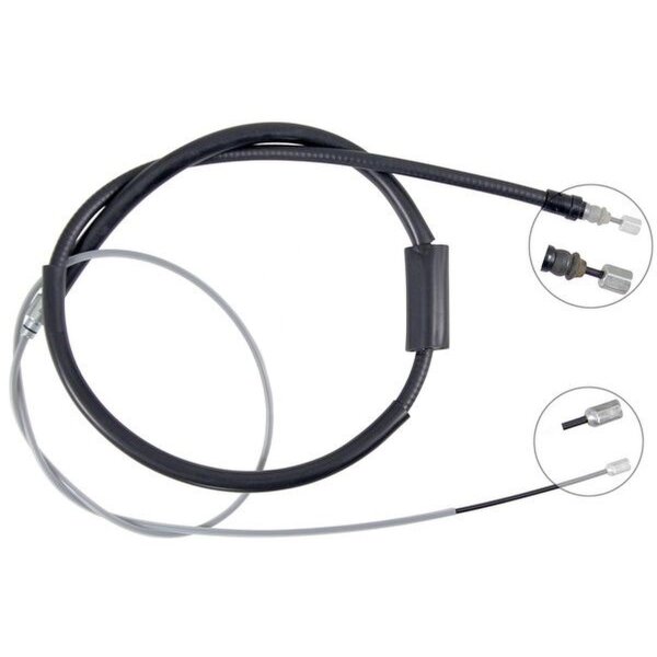 Parking brake cable no rolling 2.100 mm A.B.S. for RENAULT GRAND