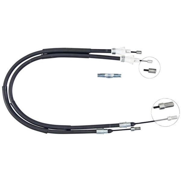 Seilzug Feststellbremse kein Wegrollen 684 mm A.B.S. für RENAULT SCÉNIC