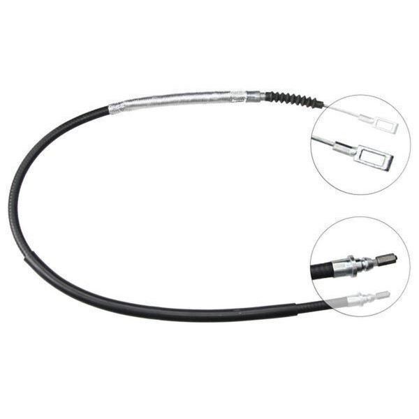 Parking brake cable no rolling 955 mm A.B.S. for FIAT DUCATO and others