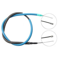 Parking brake cable 1,495 mm A.B.S. for CITROËN...