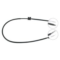 Parking brake cable 1,697 mm disc brake A.B.S. for AUDI...