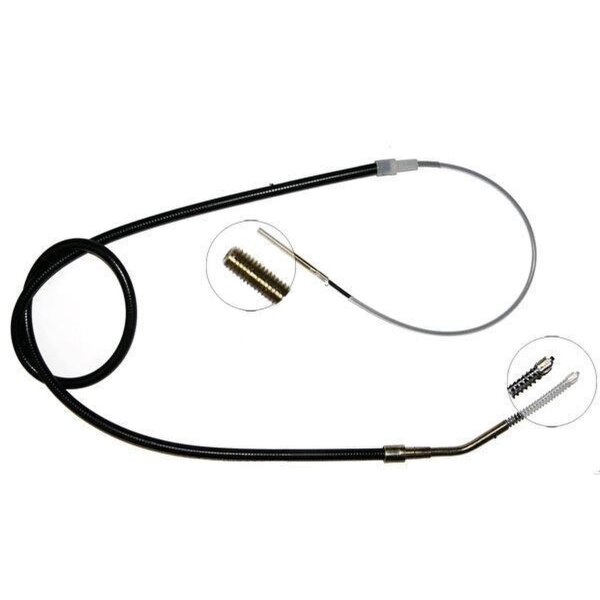 Seilzug Feststellbremse 1.740 mm Trommelbremse A.B.S. für BMW 3er