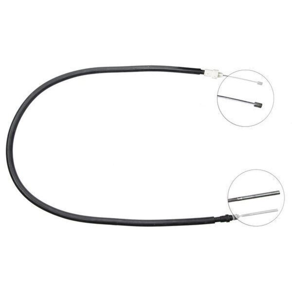 Seilzug Feststellbremse 1.255 mm Scheibenbremse A.B.S. für u.a. FIAT ULYSSE