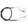 Parking brake cable 1,390 mm disc brake A.B.S. for FIAT DUCATO and others