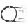Parking brake cable 1,437 mm drum brake A.B.S. for SUZUKI SWIFT and others