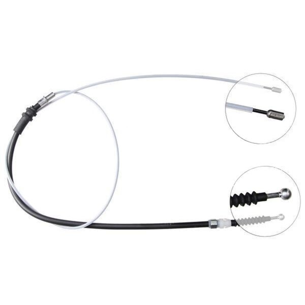 Parking brake cable 1,690 mm disc brake A.B.S. for e.g. VW CADDY