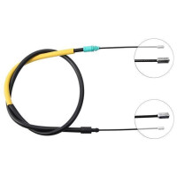 Parking brake cable 1,520 mm drum brake A.B.S. for...