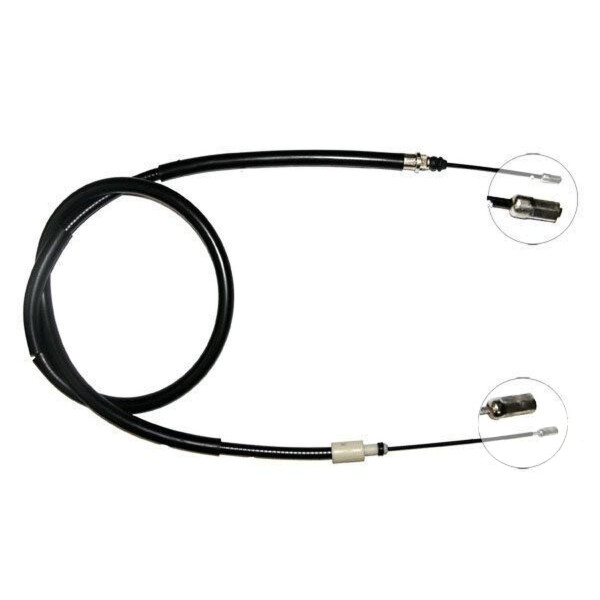 Parking brake cable 1,545 mm disc brake A.B.S. for CITROËN XSARA and others