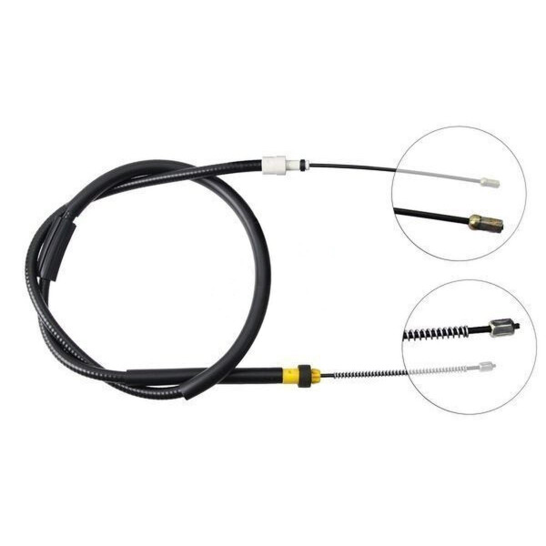 Parking brake cable 1,483 mm drum brake A.B.S. for CITROËN ZX and others