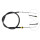 Parking brake cable 1,483 mm drum brake A.B.S. for CITROËN ZX and others