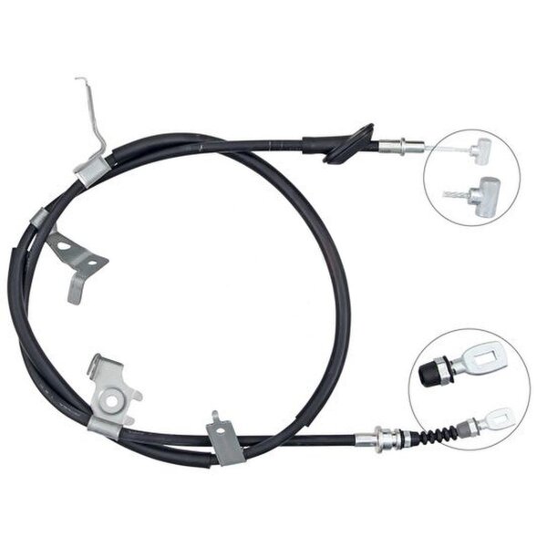 Parking brake cable no rolling 1.625 mm A.B.S. for SUZUKI SX4 and others
