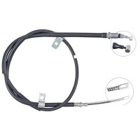Parking brake cable 1,585 mm drum brake A.B.S. for DAEWOO...