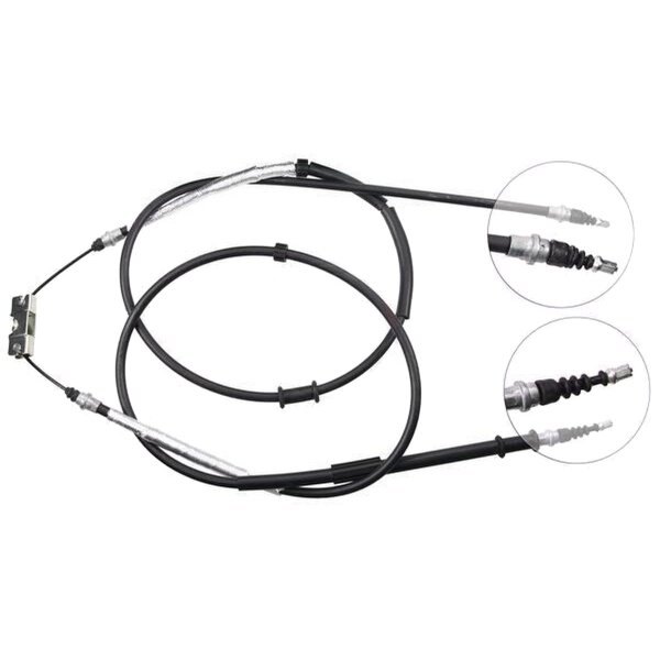 Seilzug Feststellbremse 1.475 mm Scheibenbremse A.B.S. für OPEL CORSA