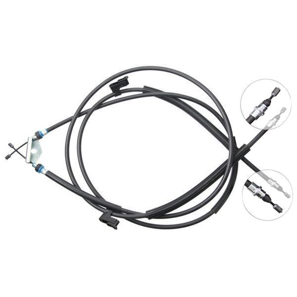 Parking brake cable 1,816 mm disc brake A.B.S. for VOLVO V50 and others