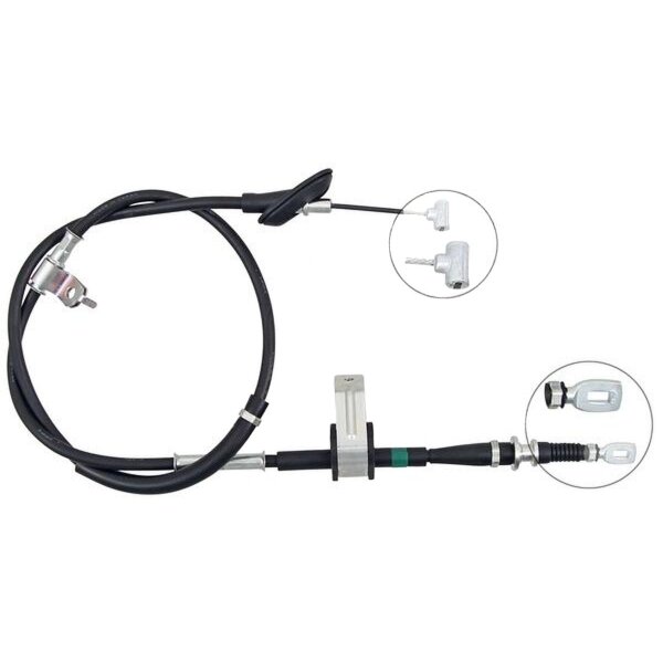 Parking brake cable 1,370 mm disc brake A.B.S. for SUZUKI IGNIS and others