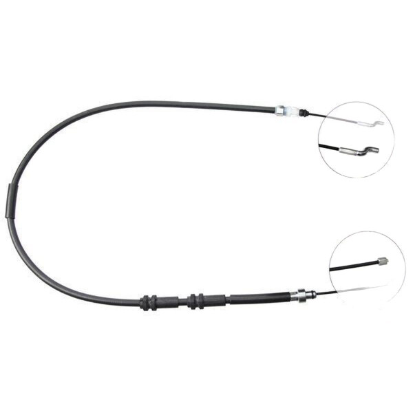 Parking brake cable 1,270 mm disc brake A.B.S. for e.g. VW TRANSPORTER