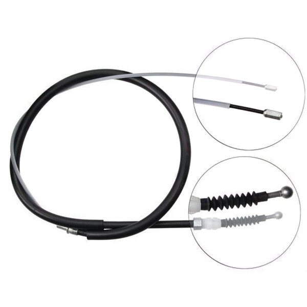 Seilzug Feststellbremse 1.561 mm Scheibenbremse A.B.S. für u.a. VW TOURAN