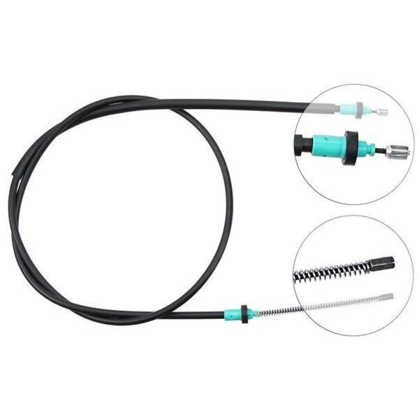 Parking brake cable 1.993 mm drum brake A.B.S. for DACIA LOGAN and others