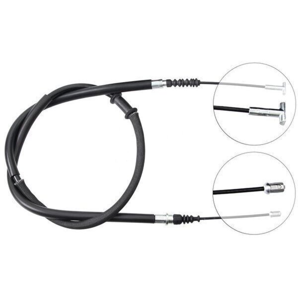 Parking brake cable no rolling 1.501 mm A.B.S. for FIAT MAREA and others