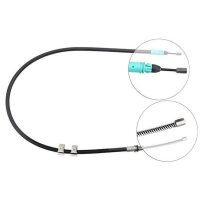Parking brake cable 1,028 mm drum brake A.B.S. for SMART...