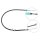 Parking brake cable 1,028 mm drum brake A.B.S. for SMART FORTWO and others