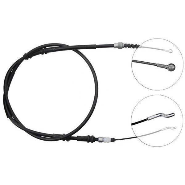 Parking brake cable 2.015 mm disc brake A.B.S. for e.g. VW TRANSPORTER