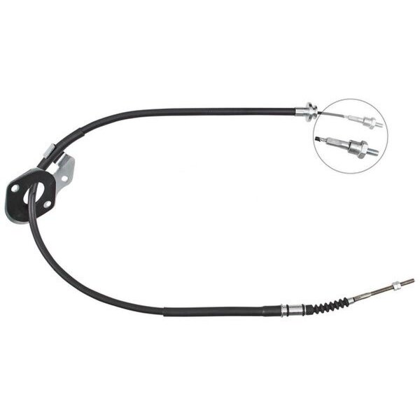 Parking brake cable 1,020 mm disc brake A.B.S. for KIA CARNIVAL