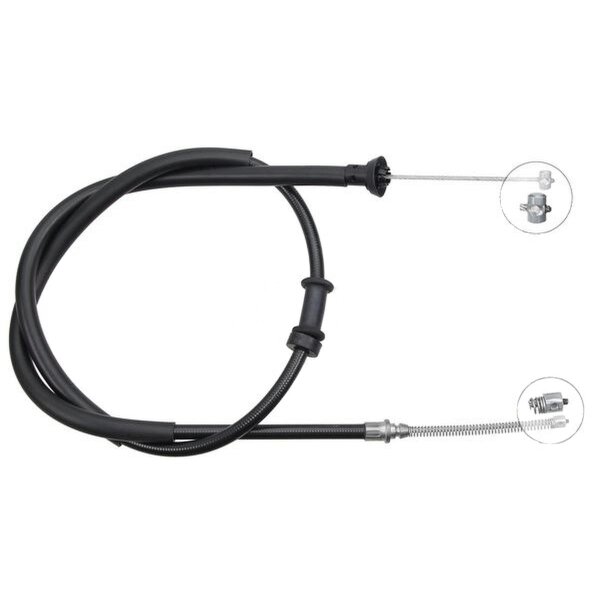 Parking brake cable 1,457 mm drum brake A.B.S. for FIAT PANDA and others