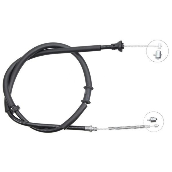Parking brake cable 1,437 mm drum brake A.B.S. for FIAT PANDA and others