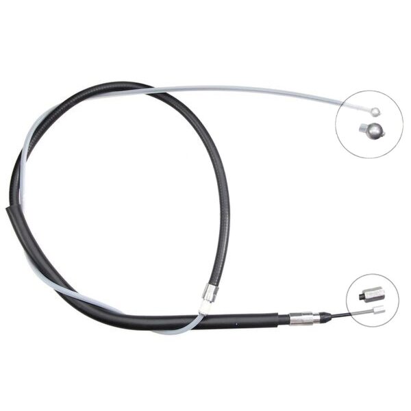 Parking brake cable 1,558 mm disc brake A.B.S. suitable for BMW X1