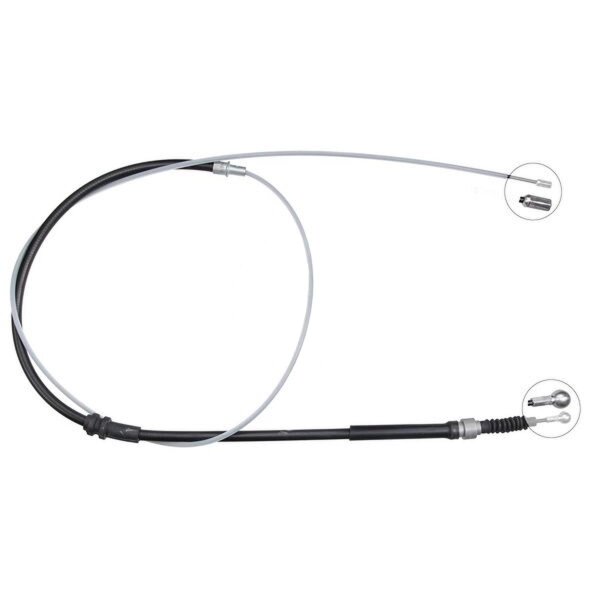 Parking brake cable 2.037 mm disc brake A.B.S. for VW CADDY and others